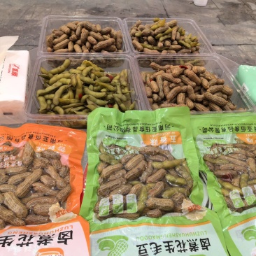 厂直销卤煮卤汁水煮花生，毛豆，蚕豆，花生加毛豆