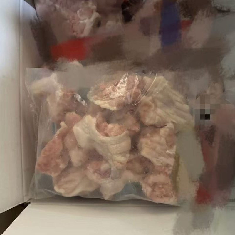 露骨翅根7-10吨，1公斤带条码