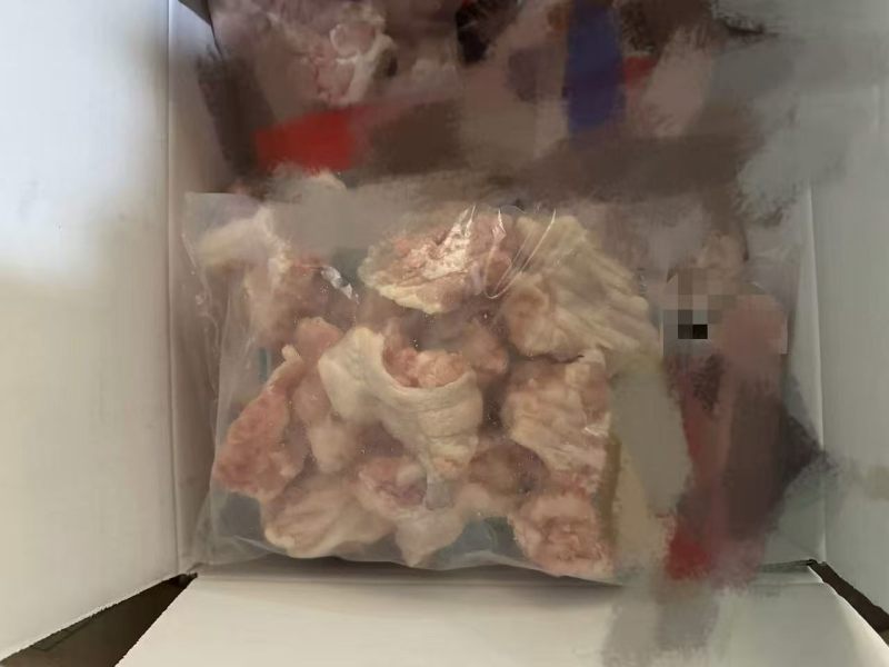 露骨翅根7-10吨，1公斤带条码