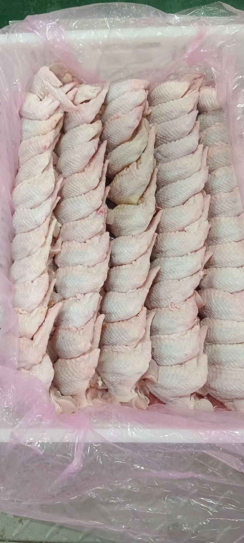 白毛种母鸡全翅，165克以上