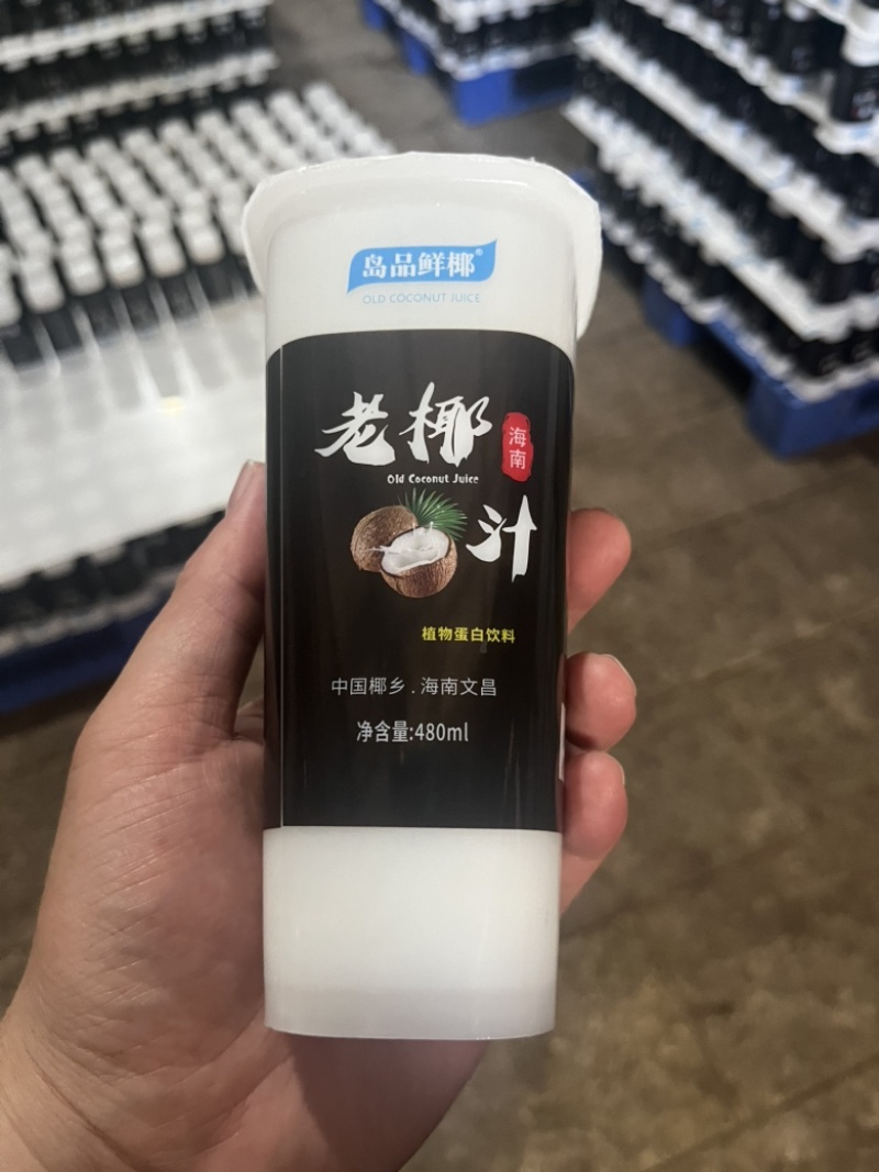 海南文昌椰林老椰汁植物蛋白饮料椰子水