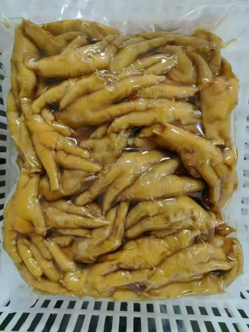 【熟食鸡爪】熟食卤味鸡爪卤鸡爪五香鸡爪全熟卤鸡爪耙鸡爪
