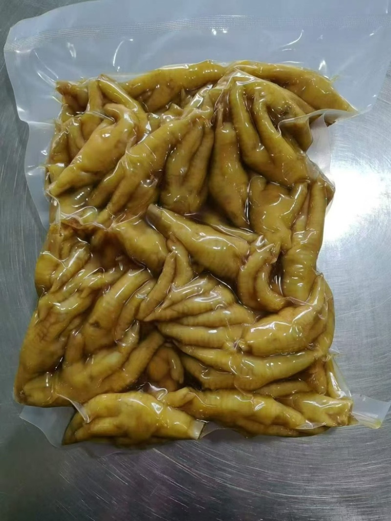 【熟食鸡爪】熟食卤味鸡爪卤鸡爪五香鸡爪全熟卤鸡爪耙鸡爪