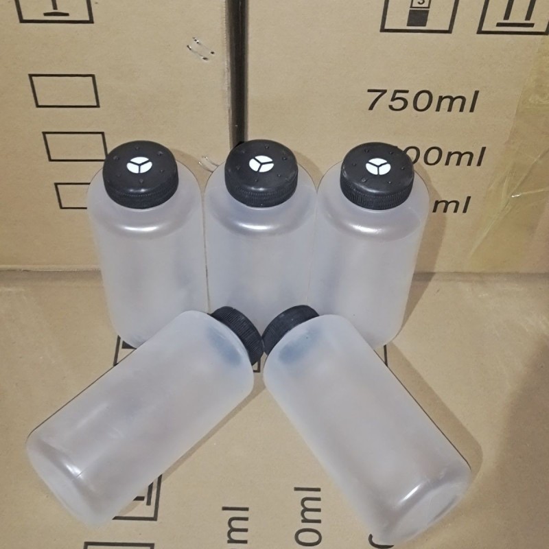 750毫升大容量食用菌耐高温高压塑料瓶平菇羊肚菌出菇高效