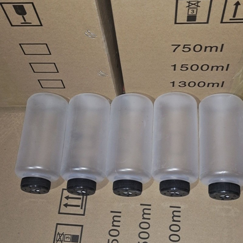 750毫升大容量食用菌耐高温高压塑料瓶平菇羊肚菌出菇高效