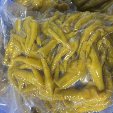 盐焗鸡爪厂家直销品质优可视频看货可发全国商超市场