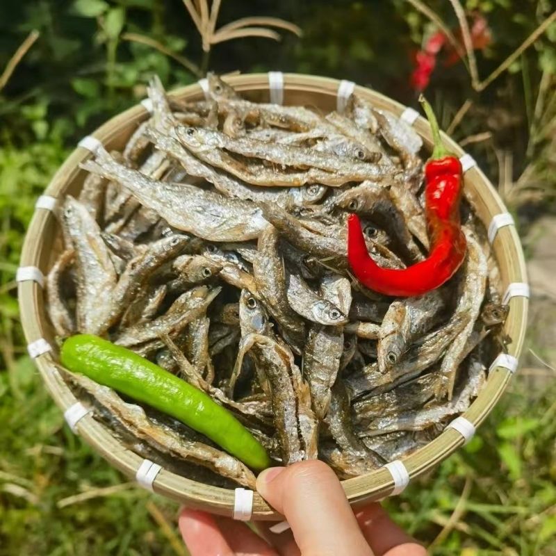 江西特产油炸小鱼仔小鱼干淡水火焙白条餐条无盐鱼小鱼仔干鱼