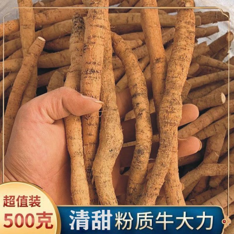 新鲜野生牛大力薯新鲜整根粉质糯甜金钟根煲汤泡酒材料中药材