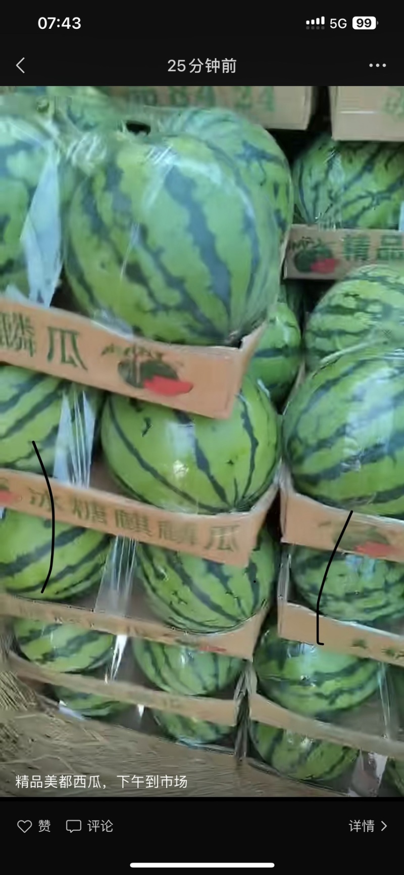 无籽美嘟，西瓜