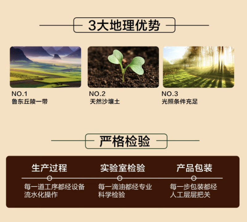 绿帝传承古榨花生油5L
