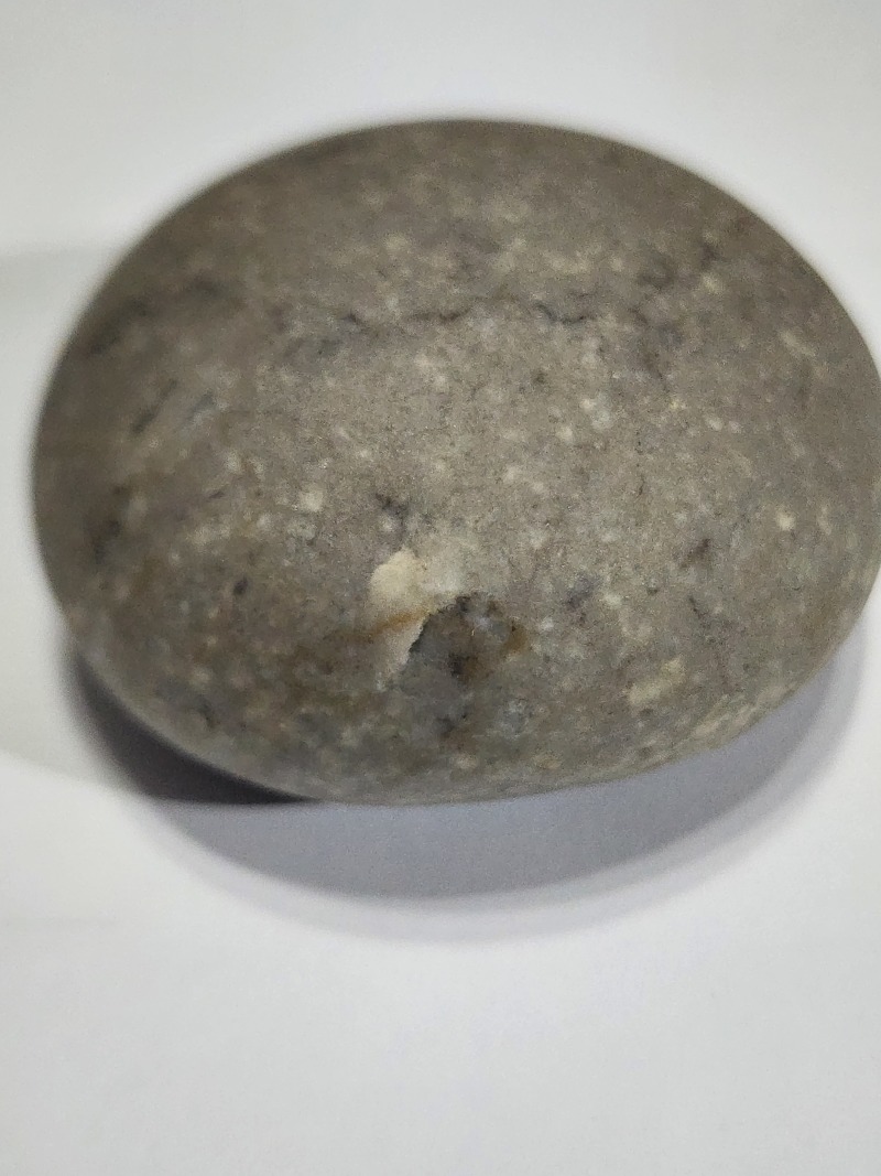 狗宝石1个，扁圆形，直径55mm，重约133.3克