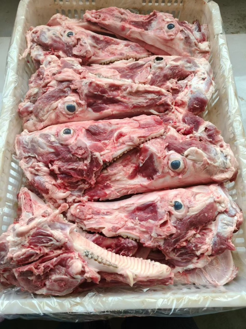 猪头肉，去皮猪头肉，适用于工厂。卤菜店，烧烤店