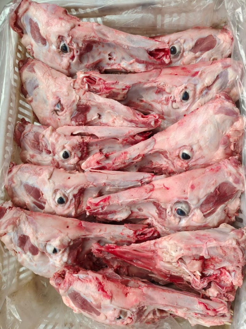 猪头肉，去皮猪头肉，适用于工厂。卤菜店，烧烤店