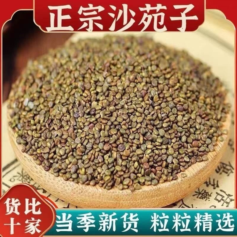 水洗沙苑子色选净货道地陕西渭南大荔产区过风过筛