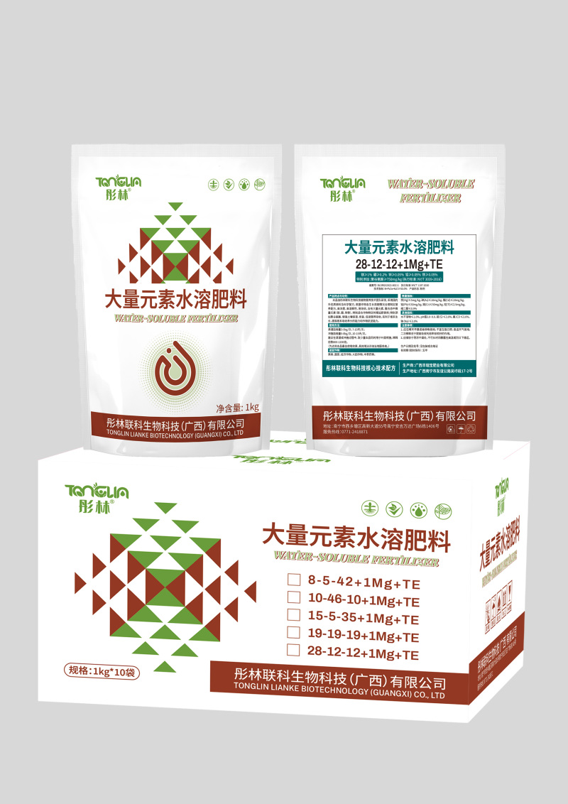 彤林大量元素水溶肥料28-12-12+1Mg+TE