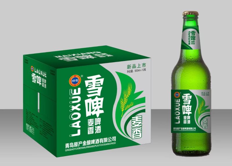 纯生风味啤酒