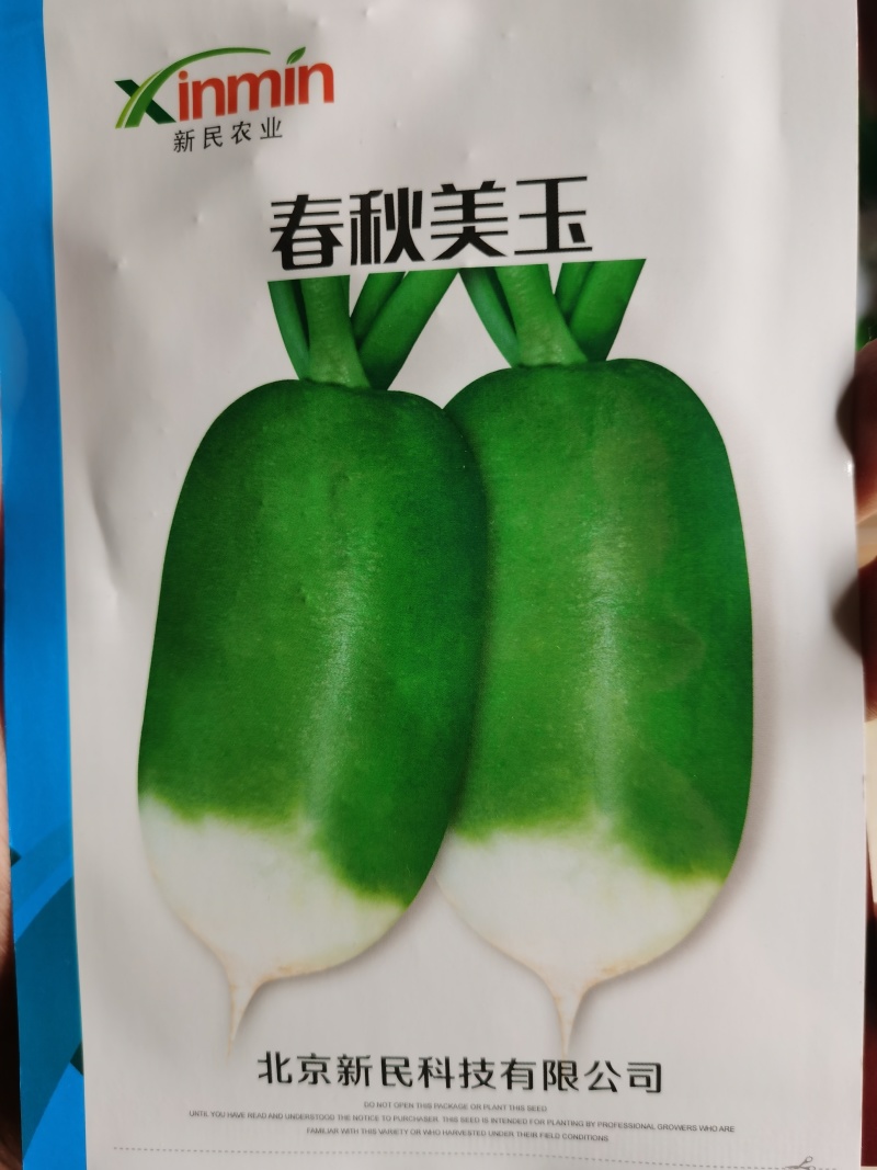 翠玉夏二号新绿1439耐热型早上市优质萝卜种子