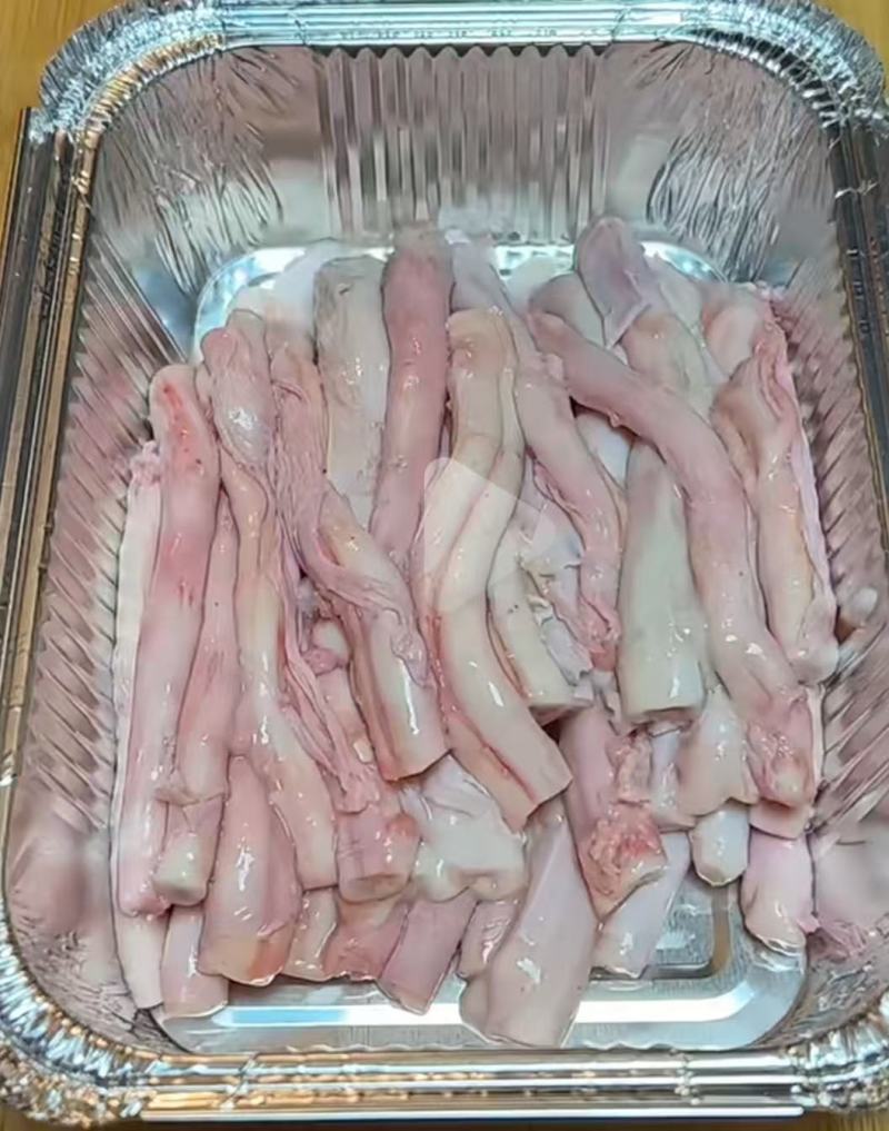 猪骨髓，烧烤专用食材