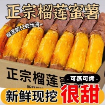 正宗榴莲蜜薯糖心红薯超甜新鲜地瓜沙地黄心板栗玛莎