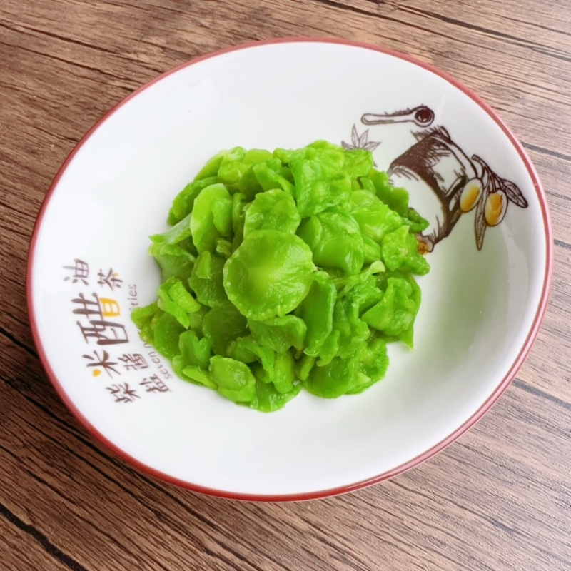 翡翠莴笋皮莴苣嘎蹦脆餐饮酒店特色食材原料