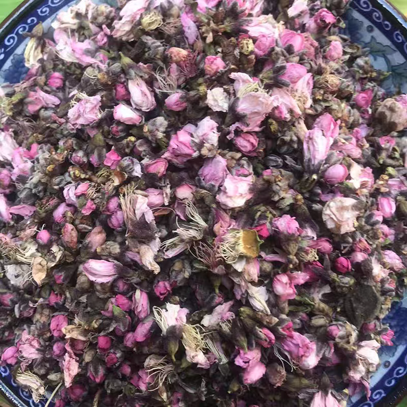 新货桃花干无硫花草晒干桃花中草药材原料桃树花