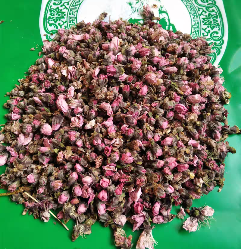 新货桃花干无硫花草晒干桃花中草药材原料桃树花
