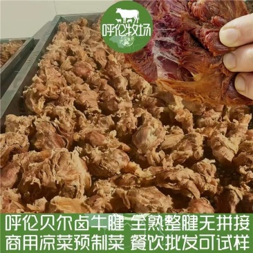 卤牛肉呼伦贝尔源头工厂卤牛腱卤牛卤牛筋稳定货源