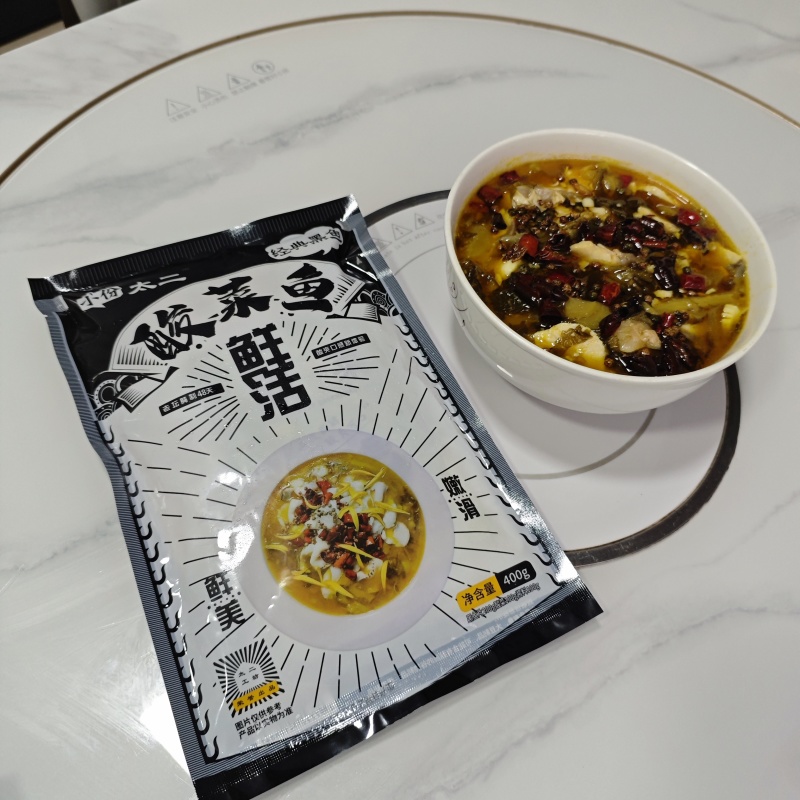 小份太二酸菜鱼老坛金汤酸菜鱼400克每包