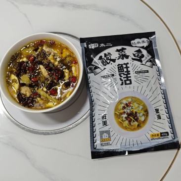 小份太二酸菜鱼老坛金汤酸菜鱼400克每包
