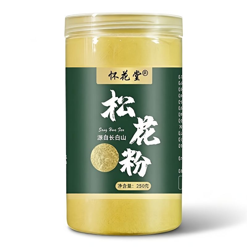 东北长白山破壁松花粉***野生头道马尾松特级原新粉***