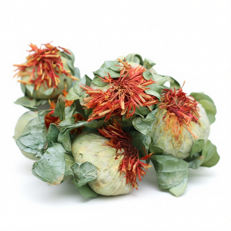 西藏藏红花正品红花果泡水特级红花茶红花头茶整朵