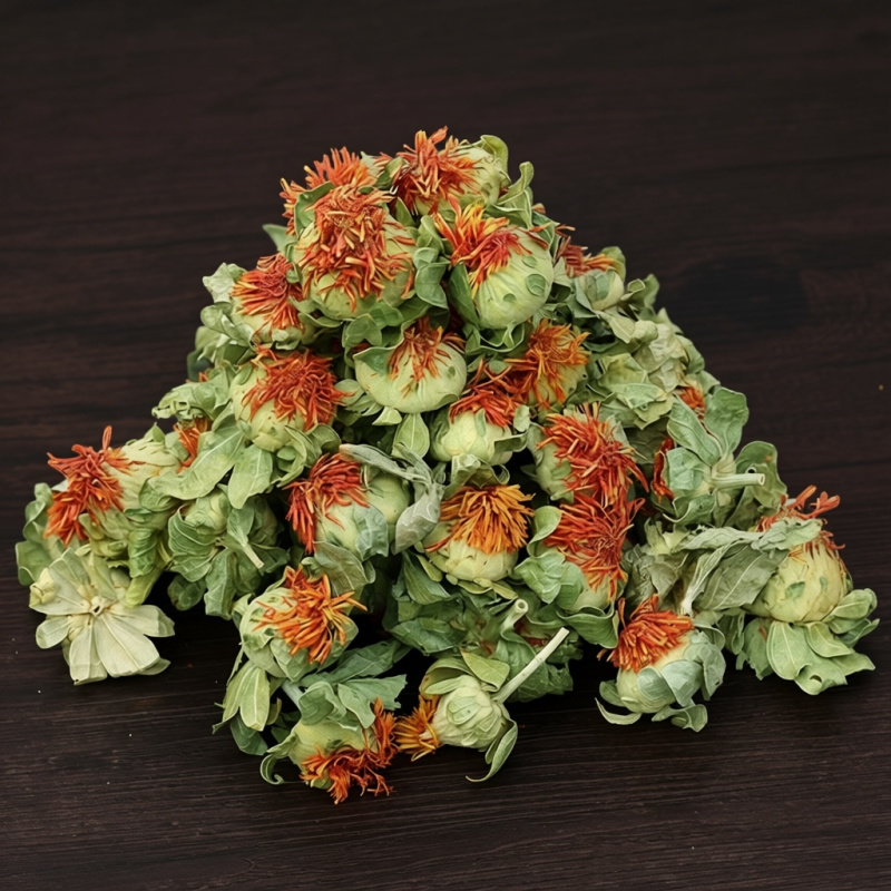 西藏藏红花正品红花果泡水特级红花茶红花头茶整朵
