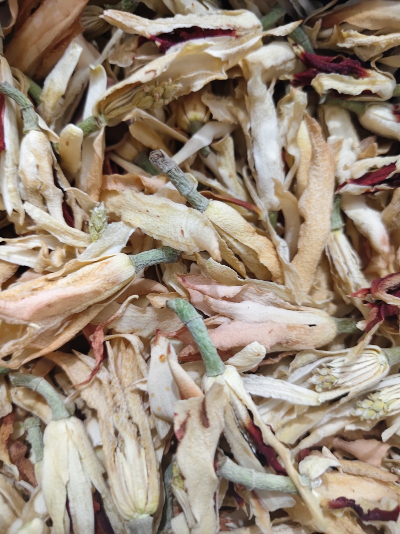 干花白兰花鲜花冻干后的玉兰花干花茶用花香花