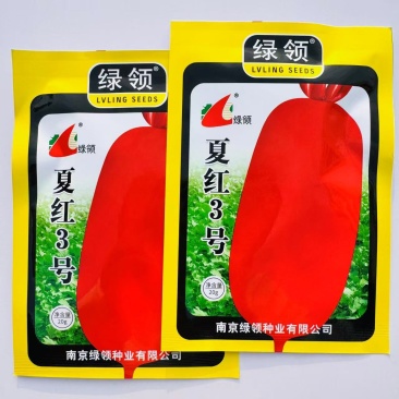绿领夏红3号萝卜种子优质高产耐热耐湿红皮萝卜种子