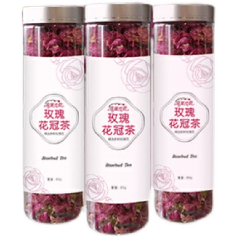 浪漫步庭玫瑰花冠茶玫瑰花茶大朵无硫薰