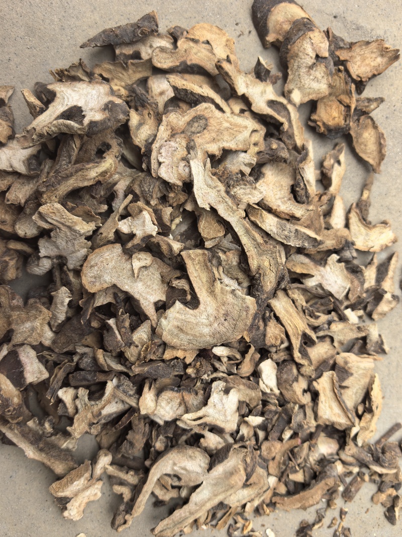 水洗生切狗头片，熟狗头片，次片