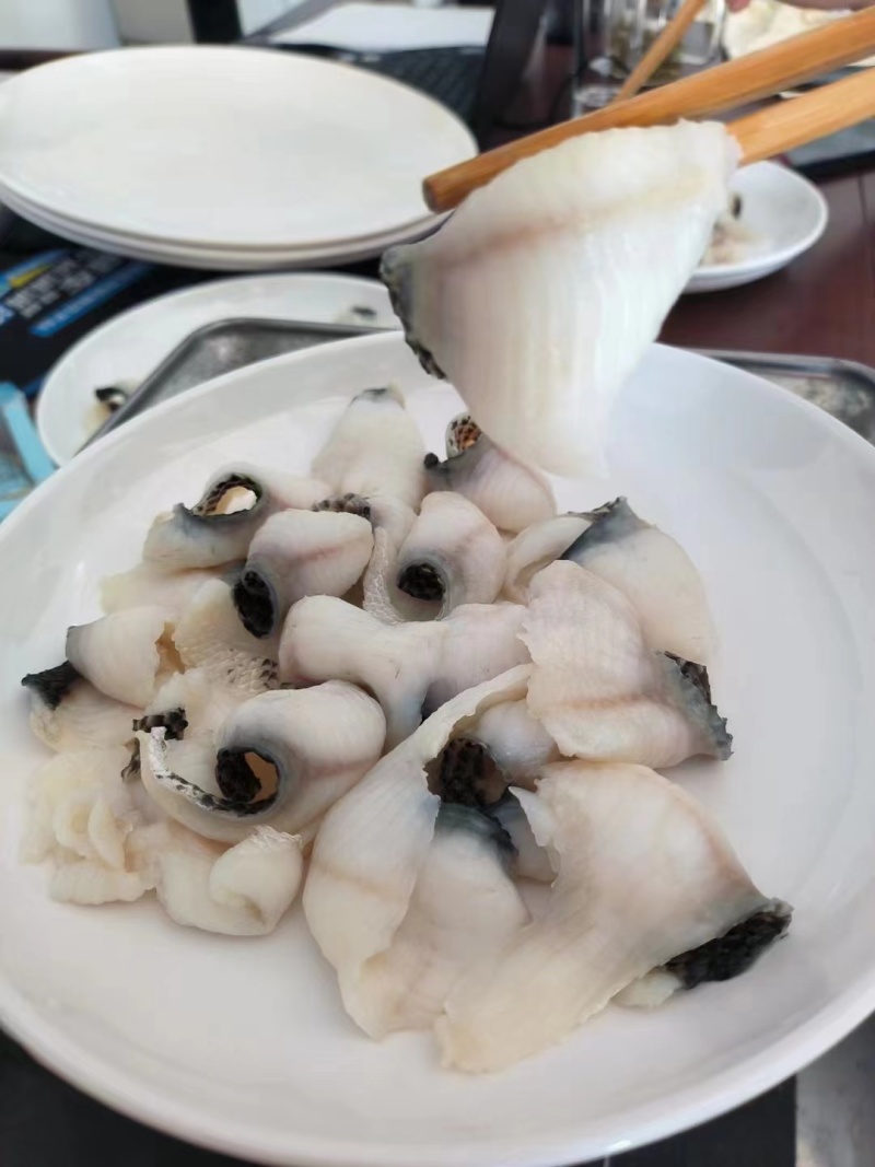 免浆黑鱼片