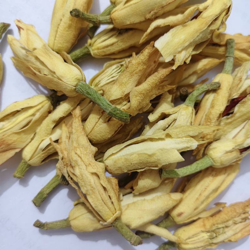 干花白兰花鲜花冻干后的玉兰花干花茶用花香花