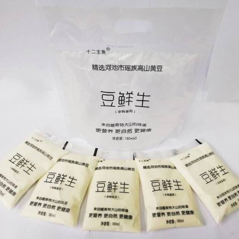 豆鲜生豆奶