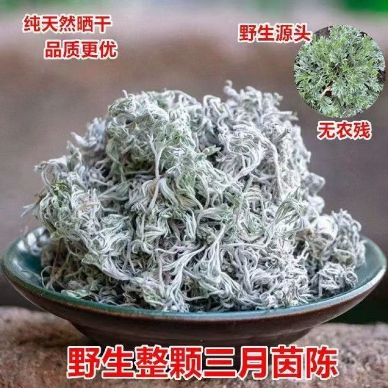 茵陈中药材正品茵陈无硫熏茵陈品质保证自然晾晒