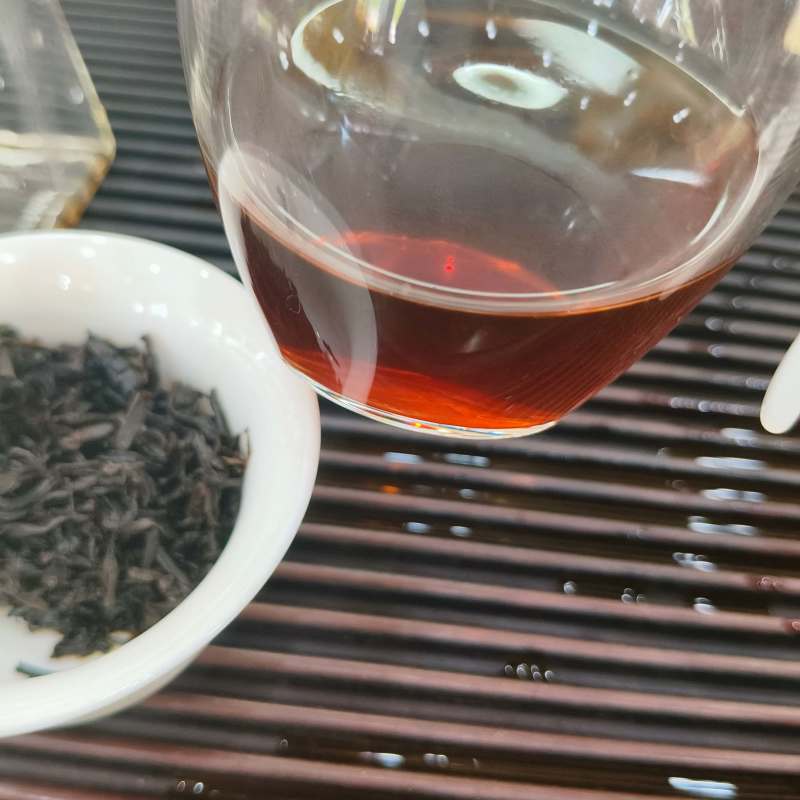 4档）半档广西六堡茶陈年六堡茶木香黑茶茶叶尝鲜装正宗黑茶