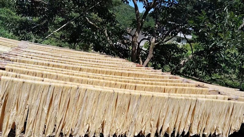 柴火手工黄豆腐竹