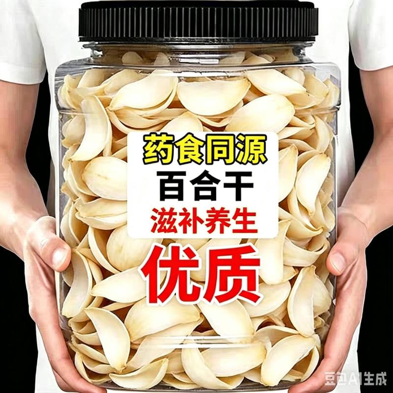 天然农家百合干货无硫百合片药食同源龙山卷丹百合量大优惠