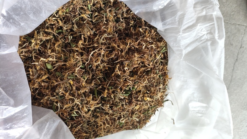 江西野生金银花干货可以泡茶香味十足甜甜的味道