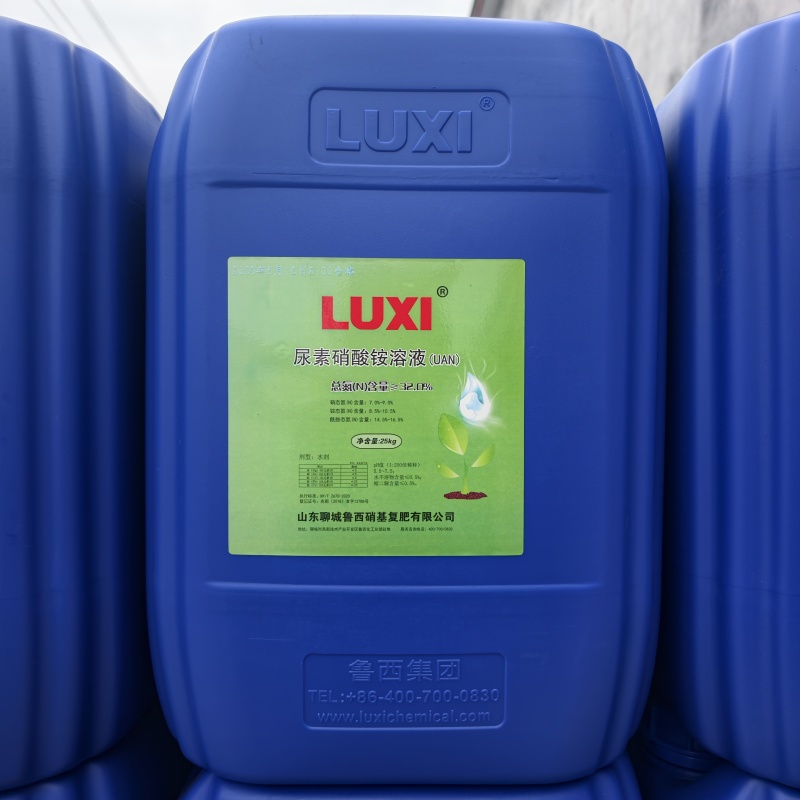 鲁西32%尿素硝酸铵溶液原装25kg液体尿素液体氮肥