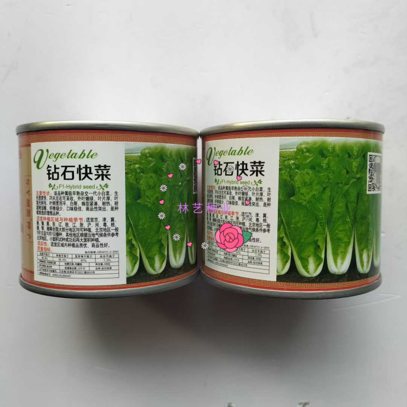 钻石快菜种子籽耐热耐湿小白菜快菜种籽叶片亮绿生长快直立