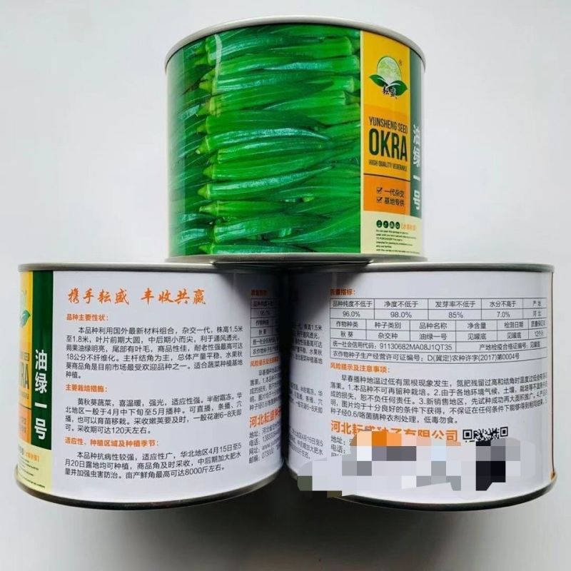 黄秋葵种子高产绿秋葵种子南北易种植阳台盆栽蔬菜种子庭院种
