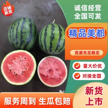 有籽美都麒麟西瓜，产地直销