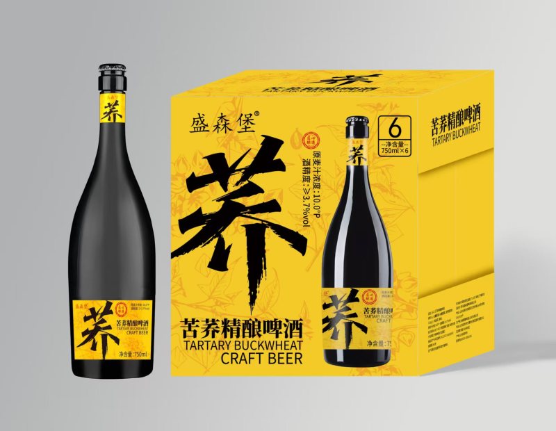盛森堡苦荞精酿啤酒