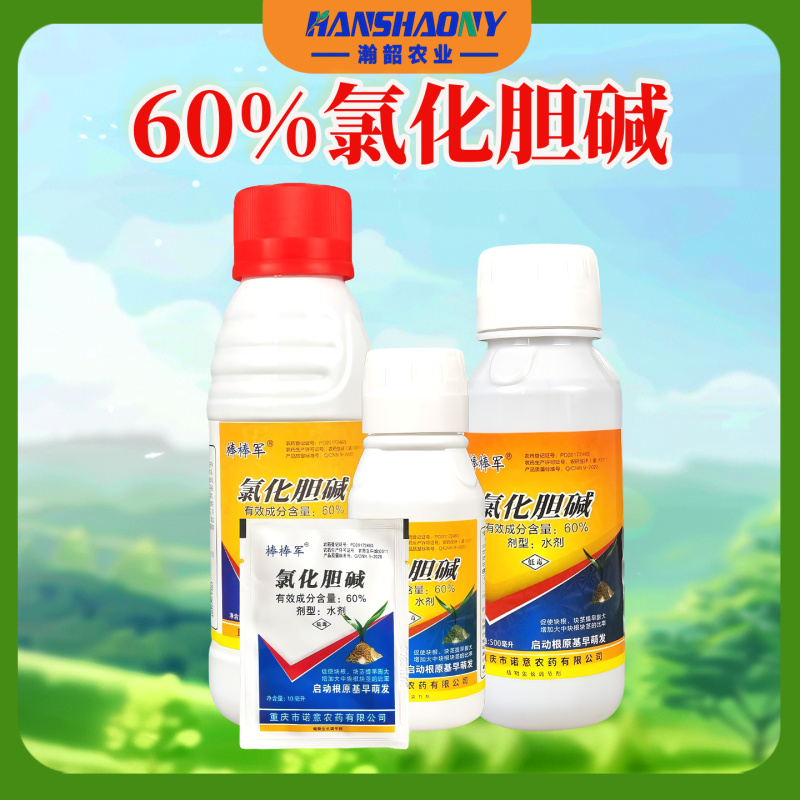 棒棒军60%氯化胆碱马铃薯红薯地下根茎块茎植物调节剂